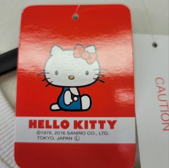 Sanrio Hello Kitty Retro sweatshirt Red White S - Picture 6 of 7